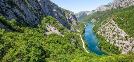 A Cetina folyó szépségei